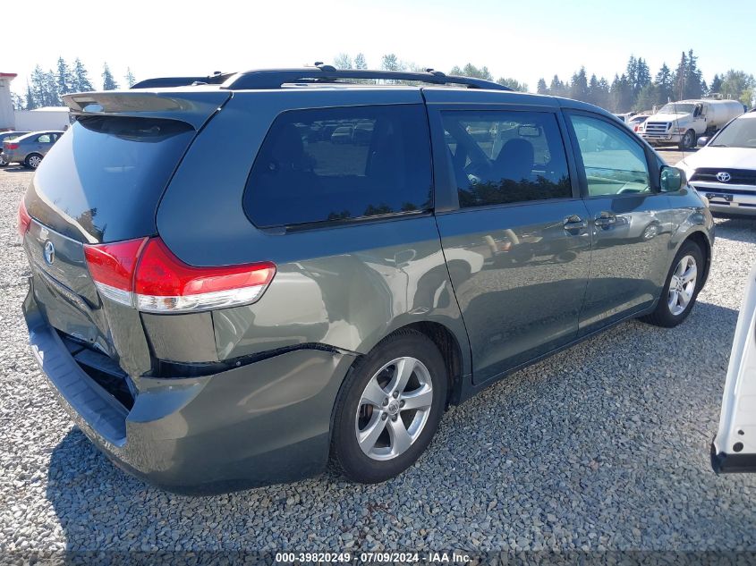 2013 Toyota Sienna Le V6 8 Passenger VIN: 5TDKK3DC0DS362017 Lot: 39820249