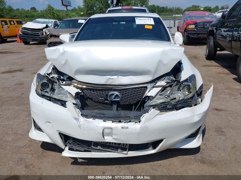 2011 Lexus Is 250 VIN: JTHBF5C22B5156093 Lot: 39820254