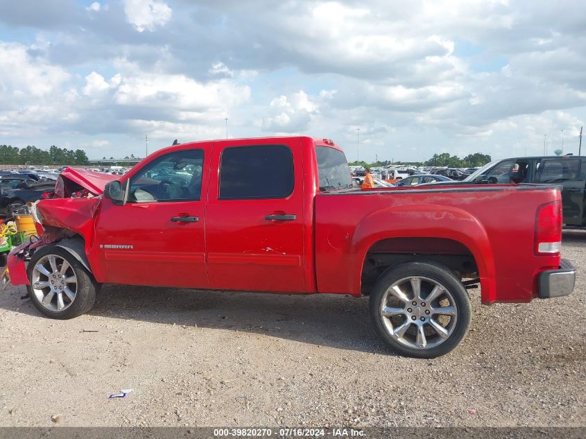 2007 GMC Sierra 1500 Sle1 VIN: 3GTEC13CX7G518793 Lot: 39820270