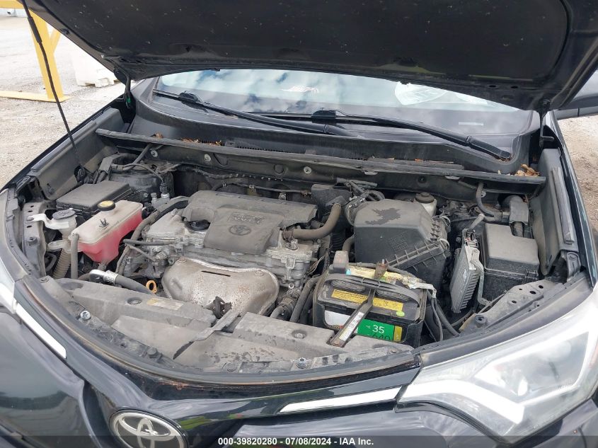 2017 Toyota Rav4 Le VIN: 2T3BFREV5HW587061 Lot: 39820280