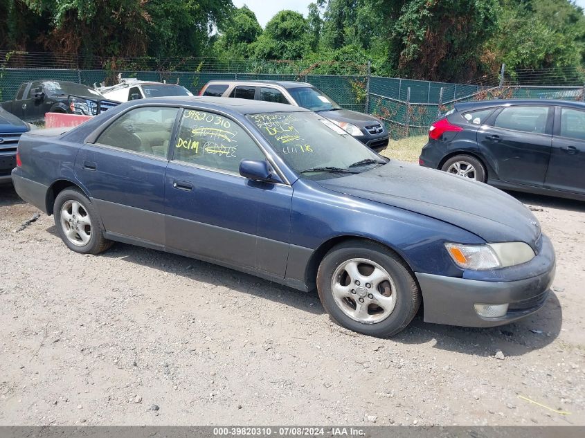 1999 Lexus Es 300 VIN: JT8BF28G9X0232416 Lot: 39820310