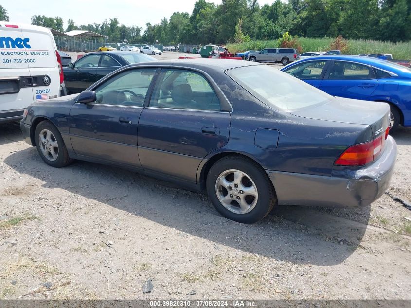 1999 Lexus Es 300 VIN: JT8BF28G9X0232416 Lot: 39820310