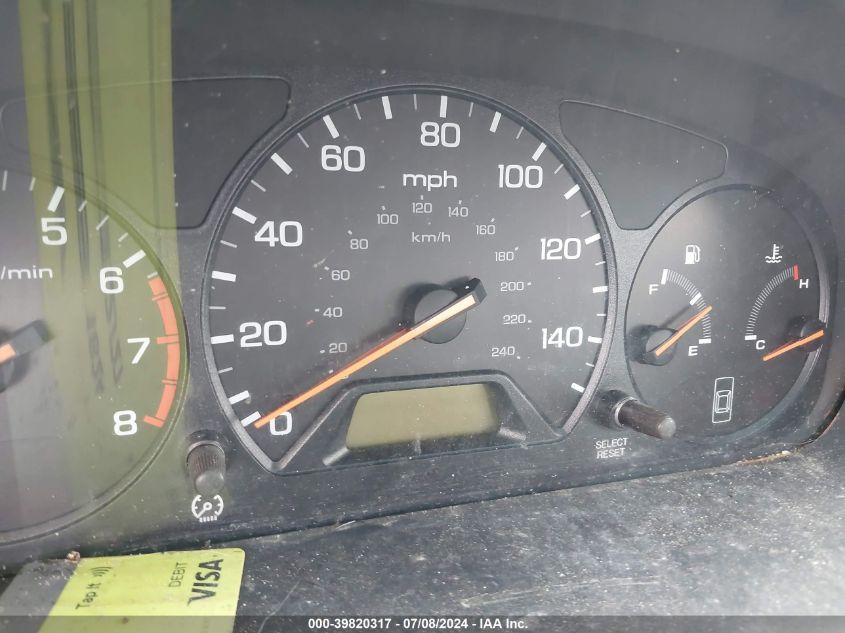 2001 Honda Accord 2.3 Ex VIN: 1HGCG55611A117683 Lot: 39820317