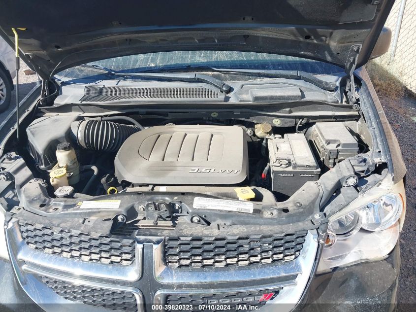 2012 Dodge Grand Caravan Sxt VIN: 2C4RDGCG3CR317729 Lot: 39820323