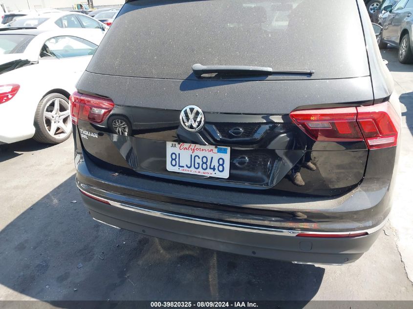 2019 Volkswagen Tiguan Se/Sel/Sel R-Line Jet-Black/Sel R-Line VIN: 3VV3B7AX5KM016482 Lot: 39820325