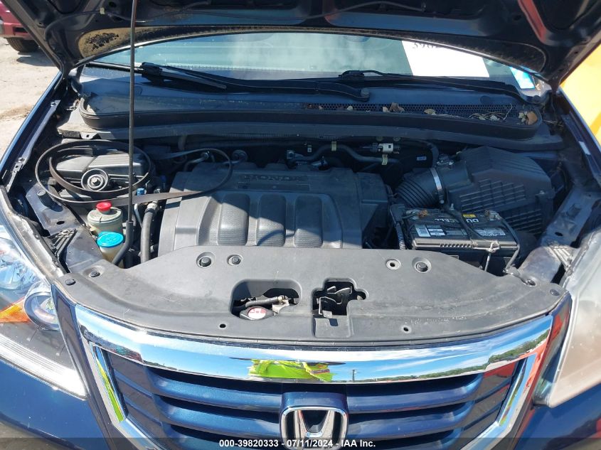 2010 Honda Odyssey Ex VIN: 5FNRL3H40AB063996 Lot: 39820333