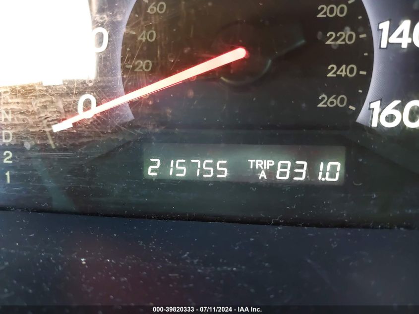 2010 Honda Odyssey Ex VIN: 5FNRL3H40AB063996 Lot: 39820333