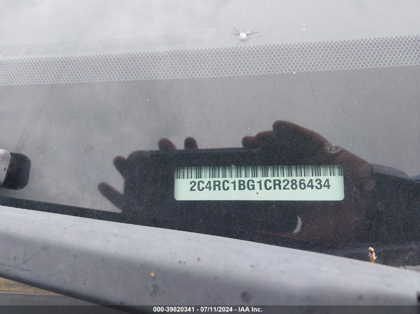 2012 Chrysler Town & Country Touring VIN: 2C4RC1BG1CR286434 Lot: 39820341