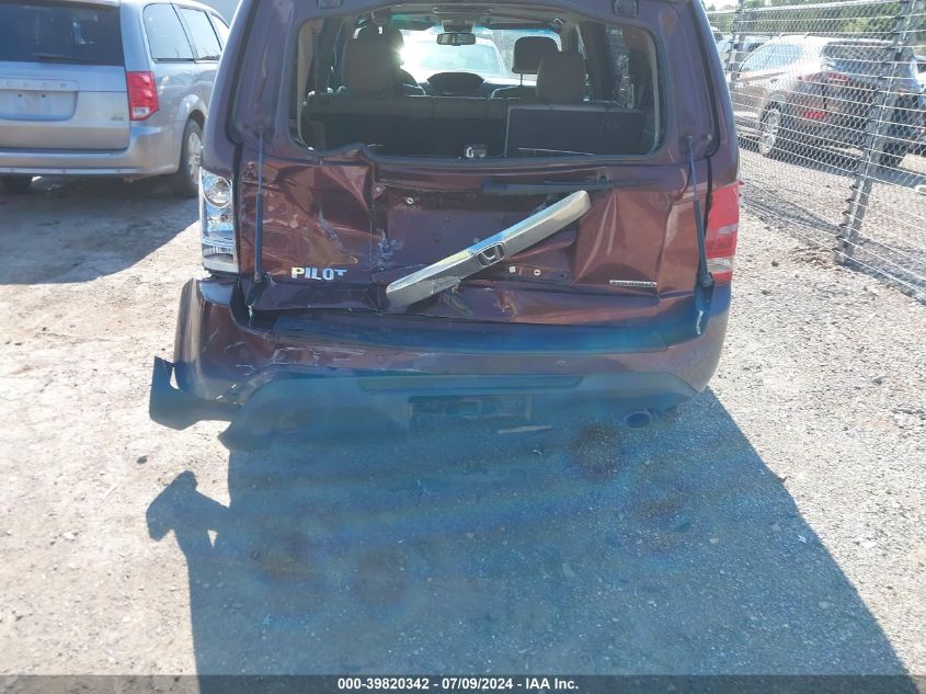 2013 Honda Pilot Touring VIN: 5FNYF3H97DB018038 Lot: 39820342