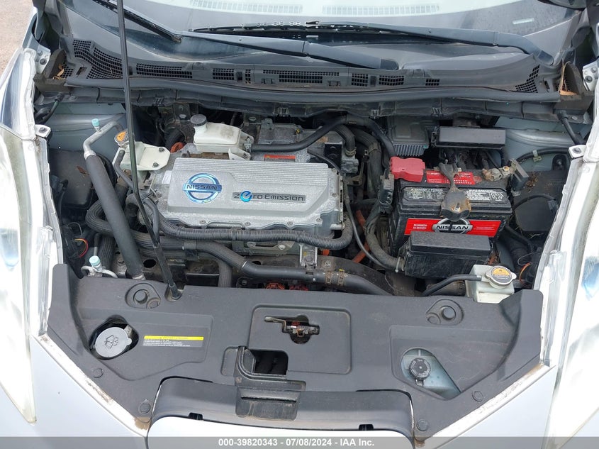 2011 Nissan Leaf Sl VIN: JN1AZ0CP9BT008573 Lot: 39820343