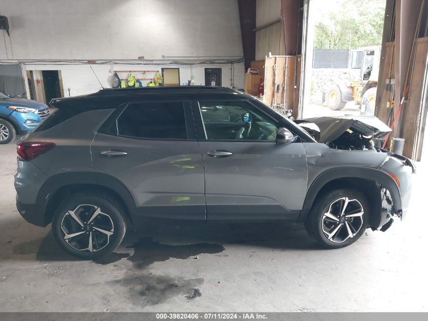 2022 Chevrolet Trailblazer Awd Rs VIN: KL79MUSL9NB032707 Lot: 39820406