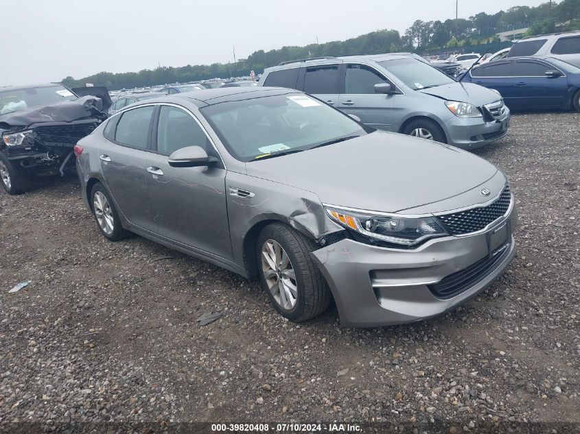 2018 KIA OPTIMA EX - 5XXGU4L33JG270422