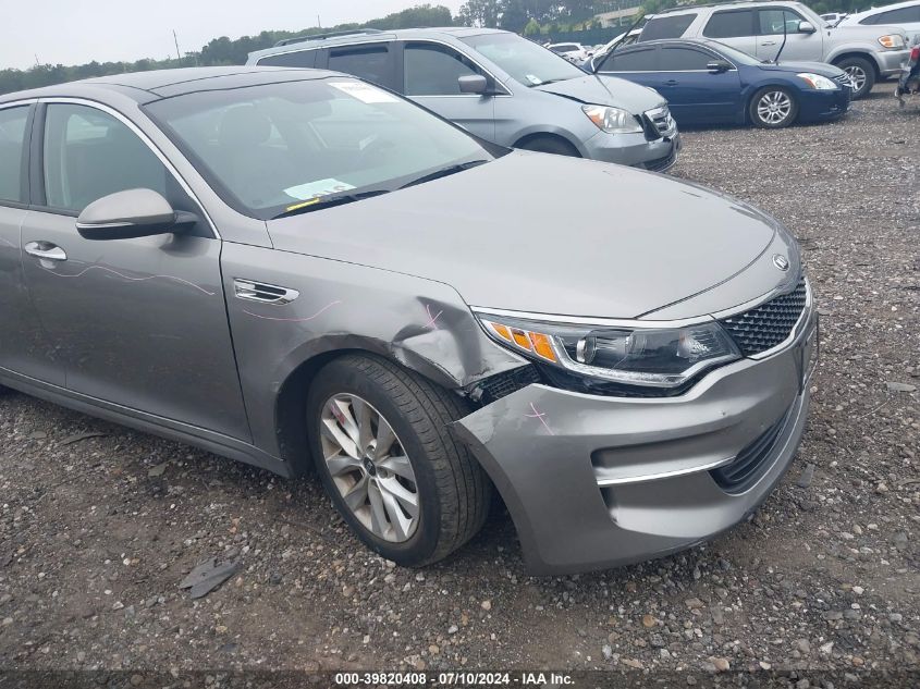 5XXGU4L33JG270422 | 2018 KIA OPTIMA