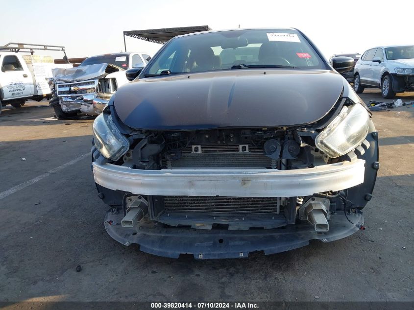 2015 Dodge Dart Sxt VIN: 1C3CDFBB2FD266774 Lot: 39820414