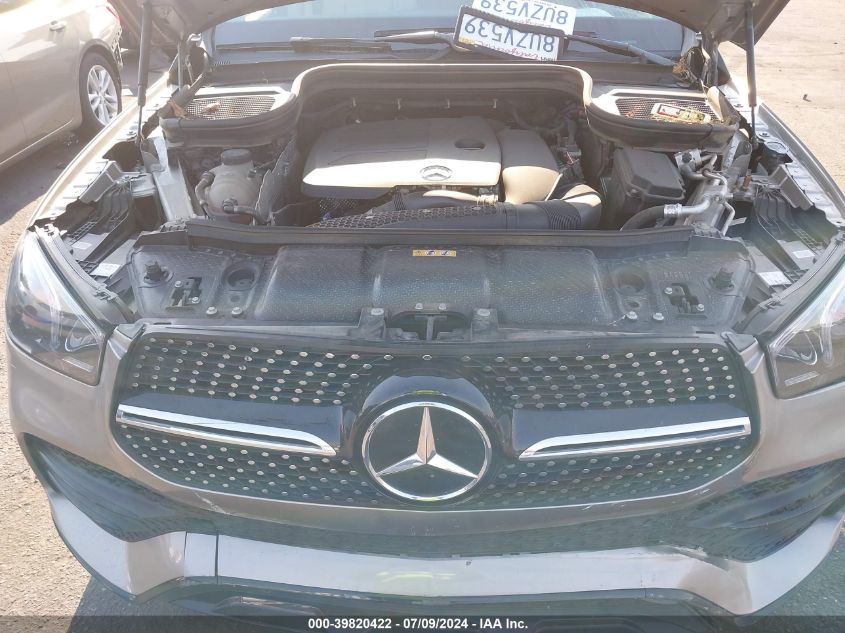 2021 Mercedes-Benz Gle 350 VIN: 4JGFB4JB1MA422642 Lot: 39820422