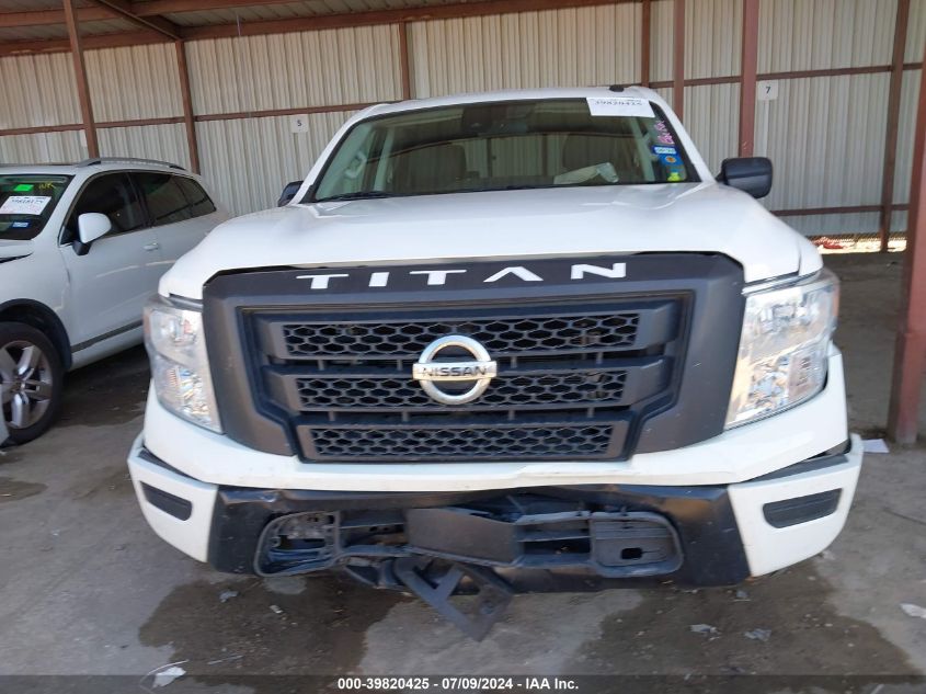 2021 Nissan Titan S 4X4 VIN: 1N6AA1EC9MN526790 Lot: 39820425