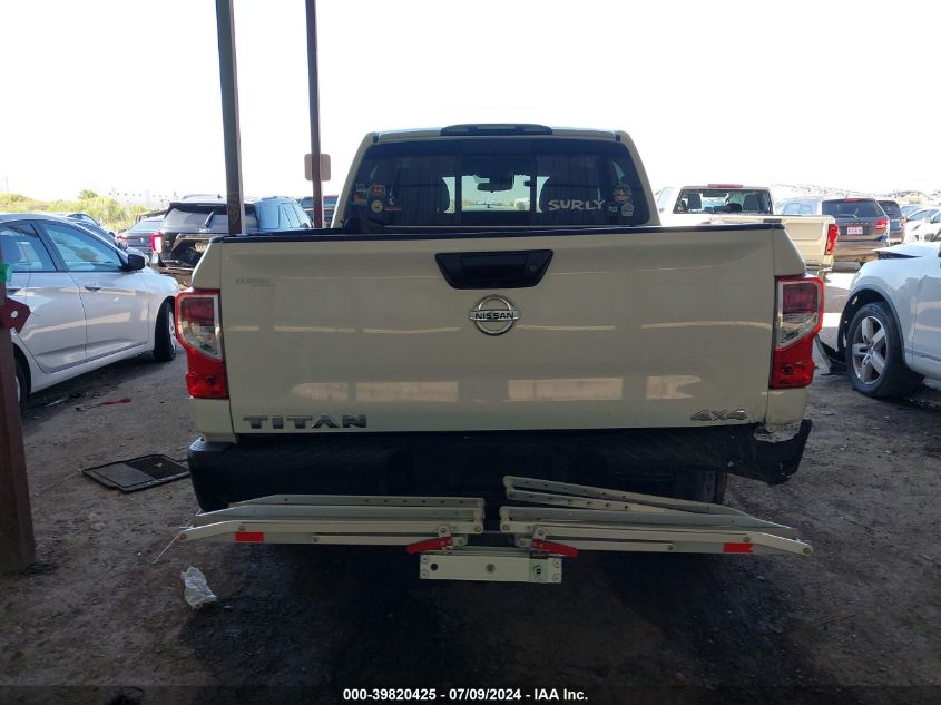 2021 Nissan Titan S 4X4 VIN: 1N6AA1EC9MN526790 Lot: 39820425