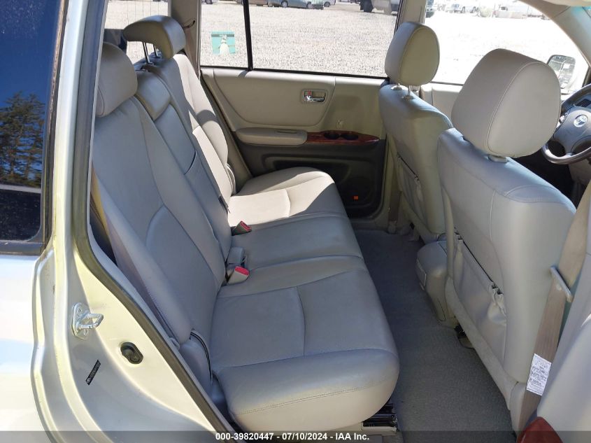 2006 Toyota Highlander Limited V6 VIN: JTEEP21A360185962 Lot: 39820447