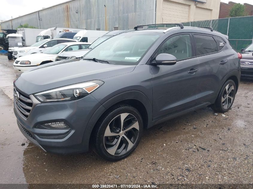 KM8J3CA29GU038760 2016 HYUNDAI TUCSON - Image 2