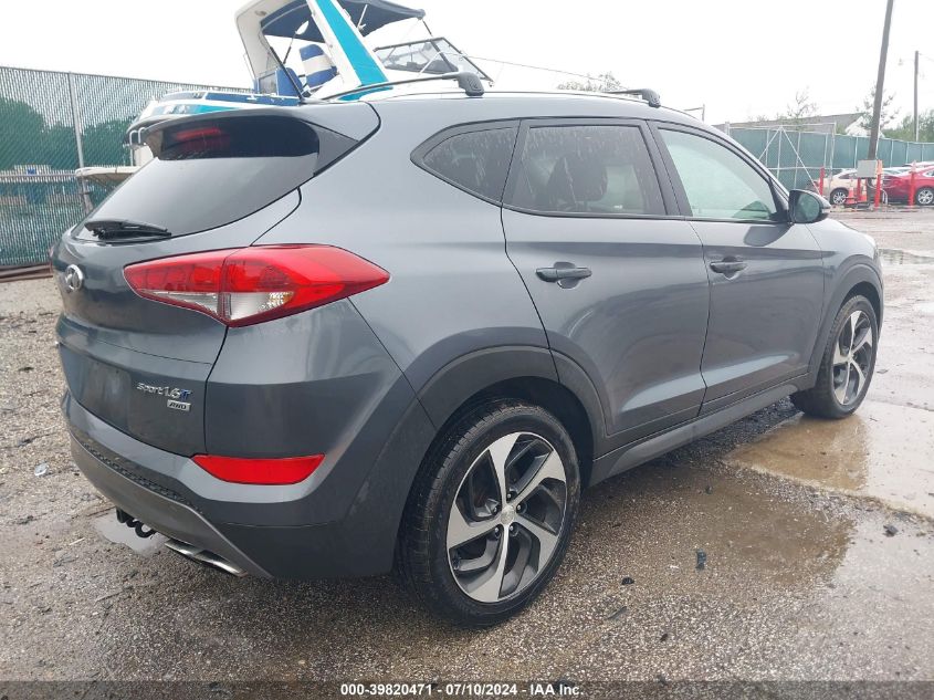 KM8J3CA29GU038760 2016 Hyundai Tucson Sport