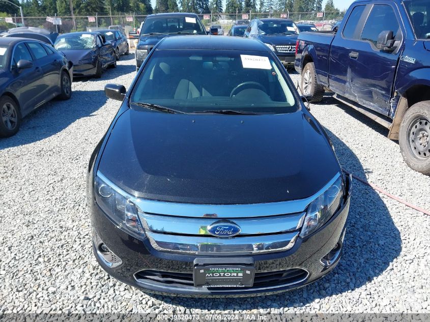 2011 Ford Fusion Sel VIN: 3FAHP0JA3BR332416 Lot: 39820473