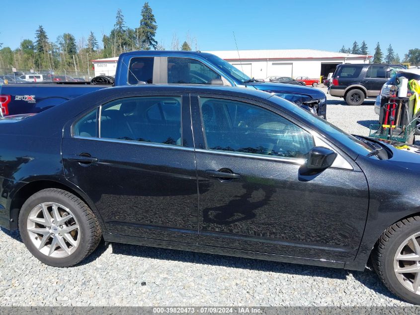2011 Ford Fusion Sel VIN: 3FAHP0JA3BR332416 Lot: 39820473