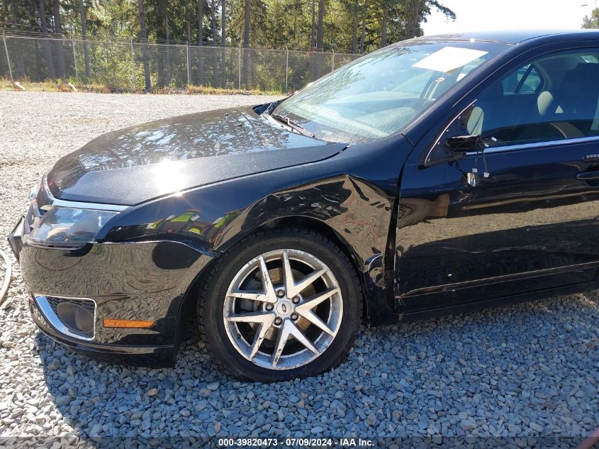 2011 Ford Fusion Sel VIN: 3FAHP0JA3BR332416 Lot: 39820473