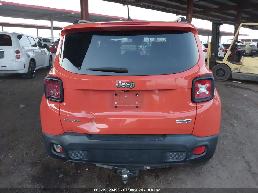 2015 Jeep Renegade Latitude VIN: ZACCJBBT3FPB81370 Lot: 39820493