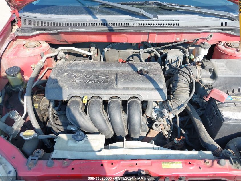 2003 Toyota Corolla S VIN: 2T1BR32EX3C132380 Lot: 39820505