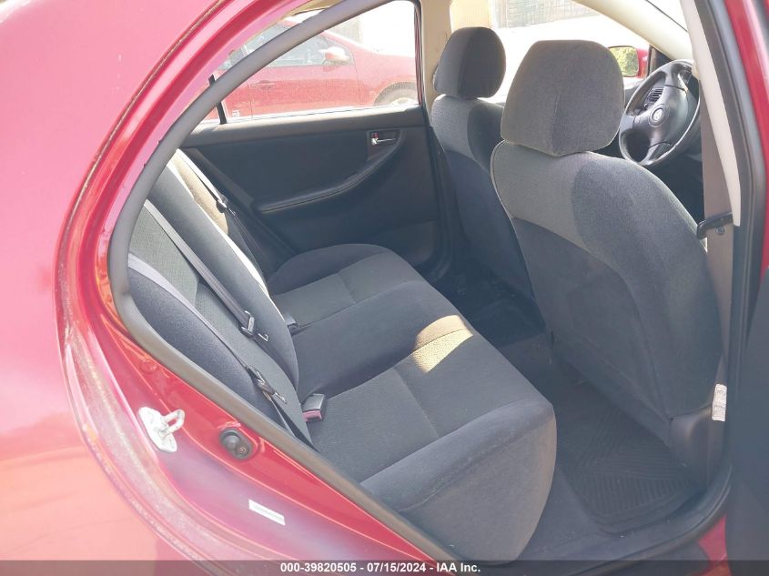 2003 Toyota Corolla S VIN: 2T1BR32EX3C132380 Lot: 39820505