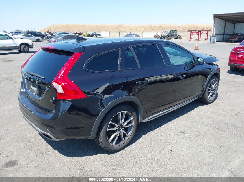 2016 Volvo V60 Cross Country T5 Platinum VIN: YV4612HM4G1005407 Lot: 39820506