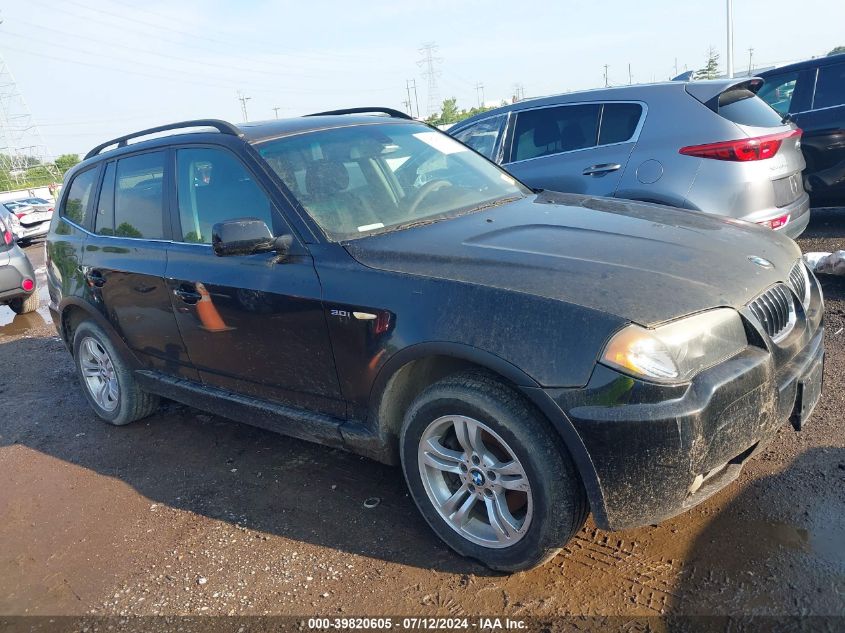 2006 BMW X3 3.0I VIN: WBXPA93456WD24961 Lot: 39820605