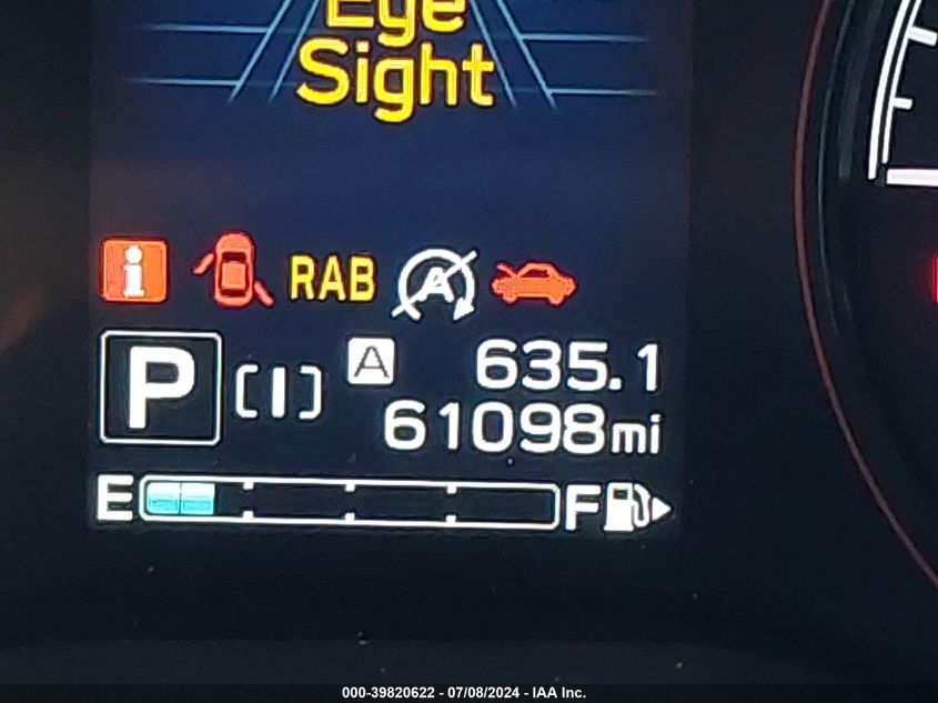 2019 Subaru Forester Sport VIN: JF2SKAKC1KH593681 Lot: 39820622