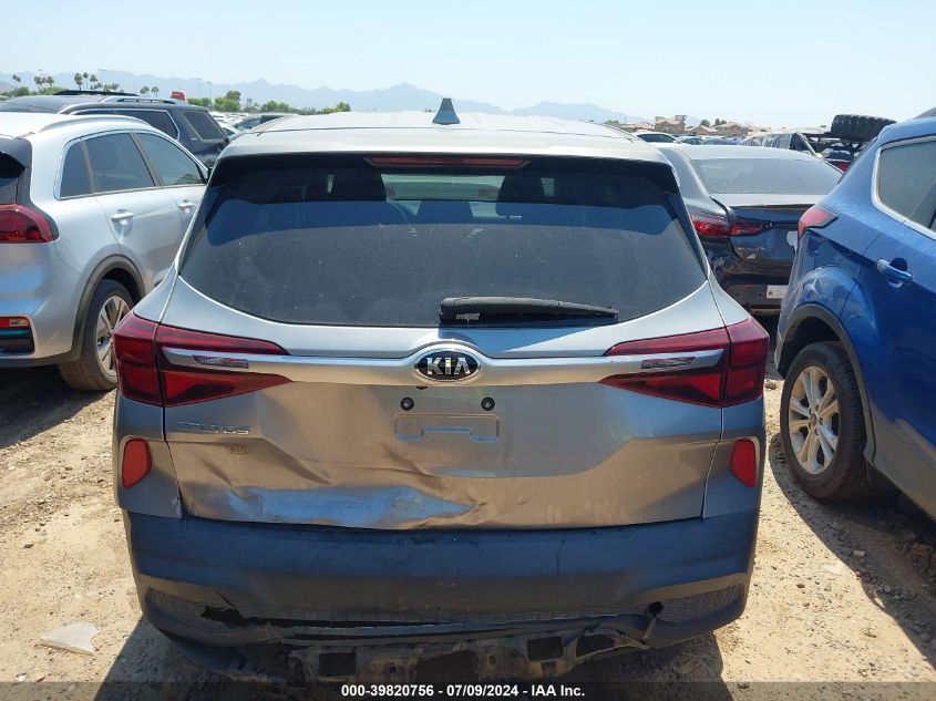 2021 Kia Seltos Lx VIN: KNDEPCAA7M7135516 Lot: 39820756