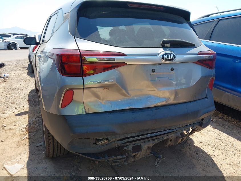 2021 Kia Seltos Lx VIN: KNDEPCAA7M7135516 Lot: 39820756