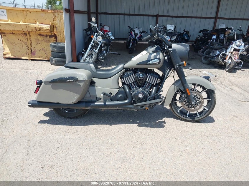 VIN 56KTJDBBXN3406612 2022 INDIAN MOTORCYCLE CO. SPRINGFIELD DARK HORSE