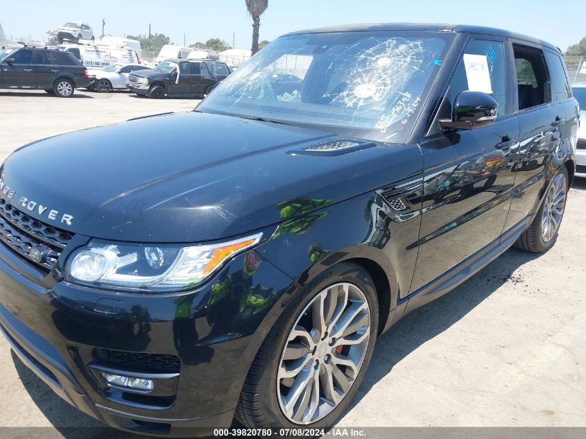 2016 Land Rover Range Rover Sport 5.0L V8 Supercharged/5.0L V8 Supercharged Dynamic VIN: SALWR2EF6GA591411 Lot: 39820780