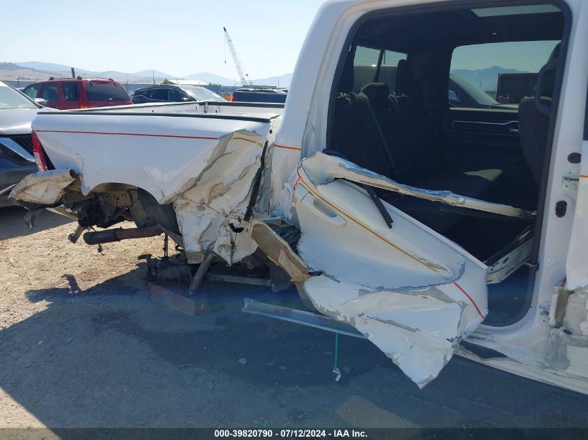 2019 Ram 1500 Big Horn/Lone Star 4X4 6'4 Box VIN: 1C6SRFMT4KN569968 Lot: 39820790