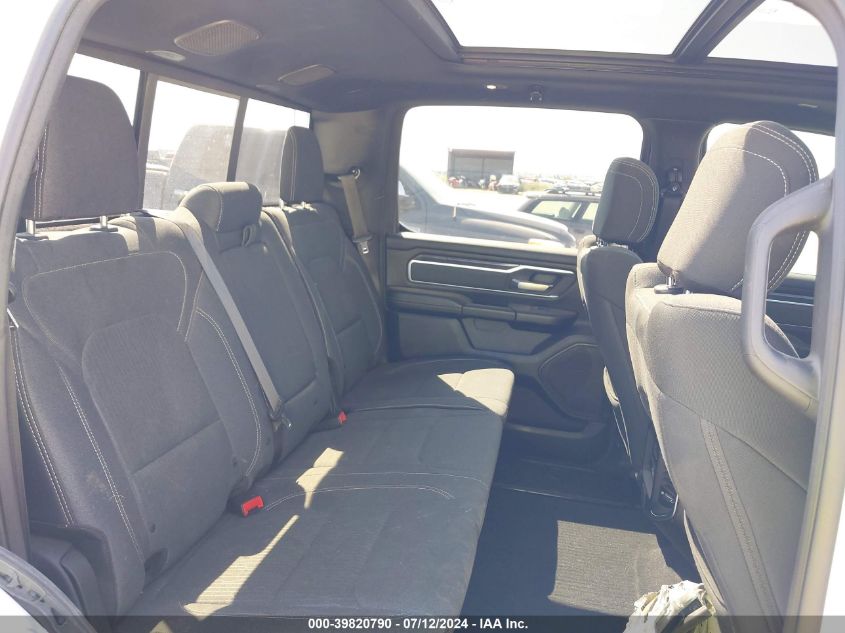 2019 Ram 1500 Big Horn/Lone Star 4X4 6'4 Box VIN: 1C6SRFMT4KN569968 Lot: 39820790