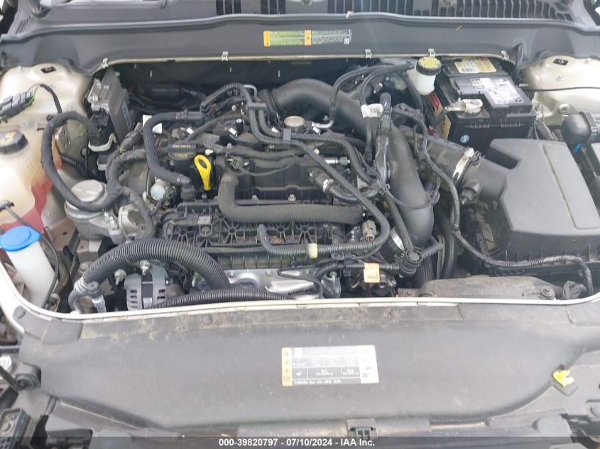 2019 Ford Fusion Se VIN: 3FA6P0HD4KR111494 Lot: 39820797