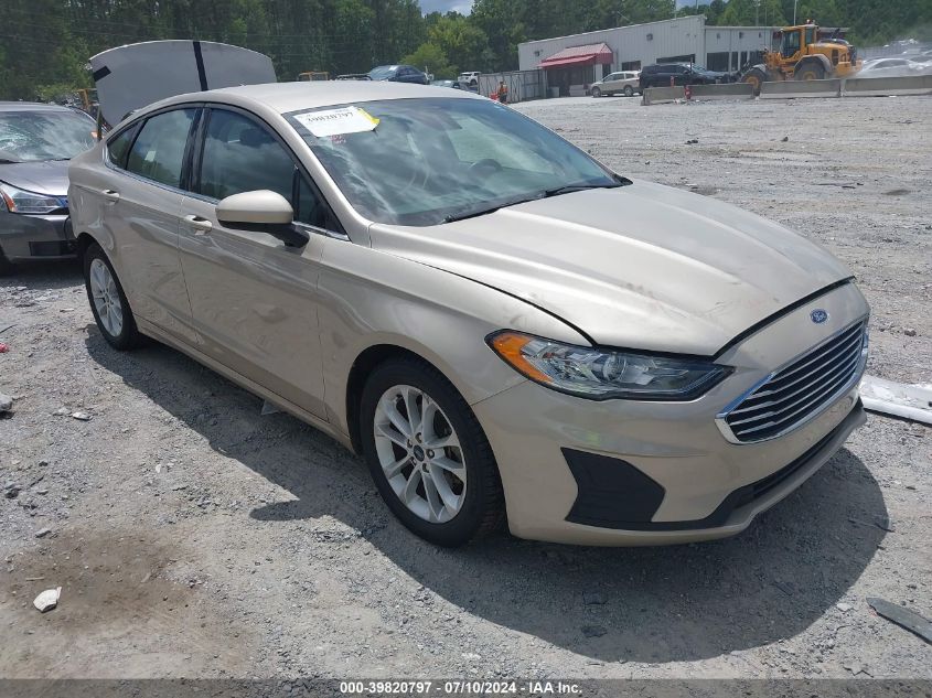 2019 Ford Fusion Se VIN: 3FA6P0HD4KR111494 Lot: 39820797