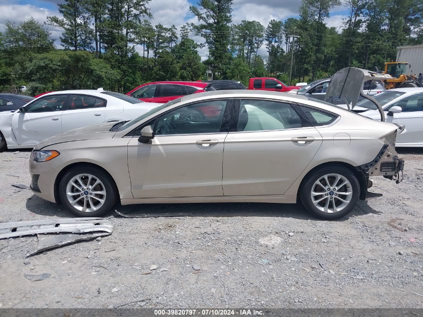 2019 Ford Fusion Se VIN: 3FA6P0HD4KR111494 Lot: 39820797