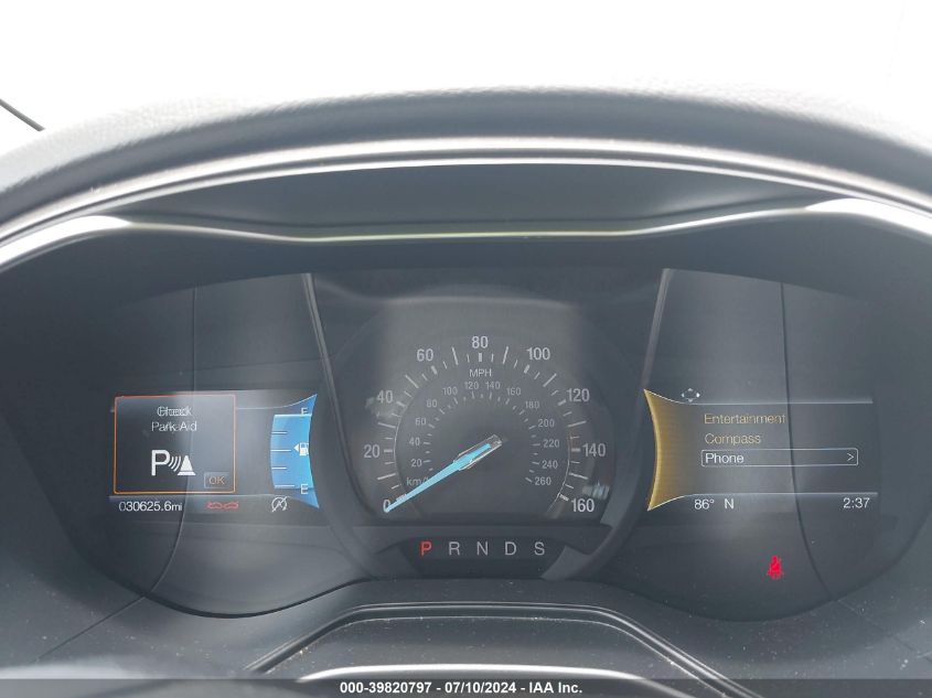 2019 Ford Fusion Se VIN: 3FA6P0HD4KR111494 Lot: 39820797