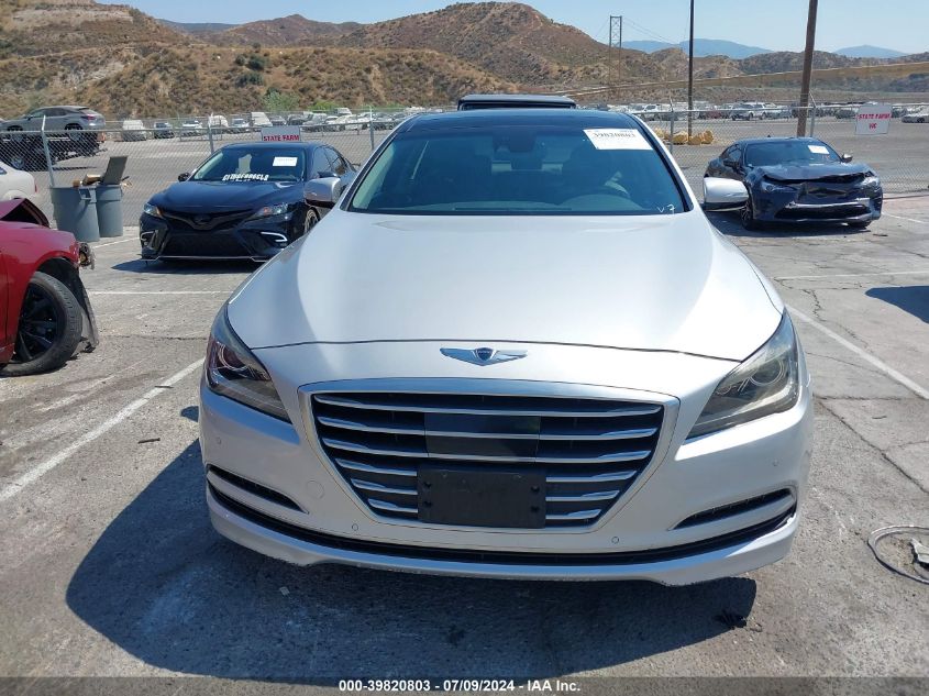 2015 Hyundai Genesis 3.8 VIN: KMHGN4JE0FU046796 Lot: 39820803