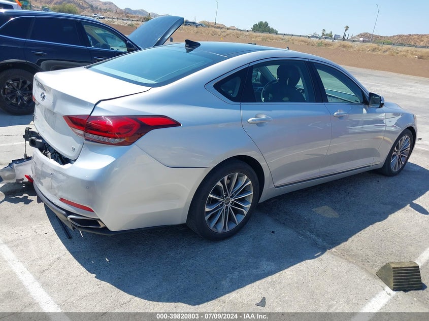 2015 Hyundai Genesis 3.8 VIN: KMHGN4JE0FU046796 Lot: 39820803
