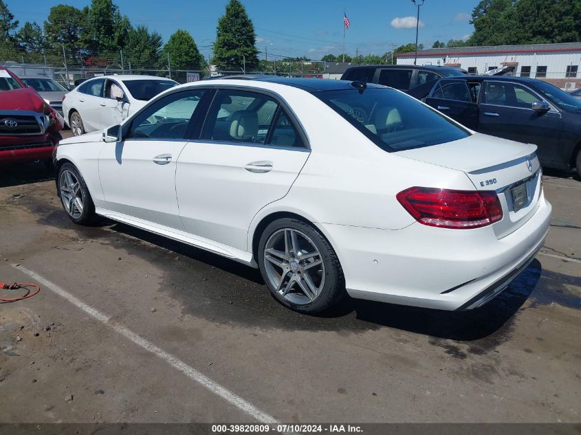 2015 Mercedes-Benz E 350 VIN: WDDHF5KB6FB124001 Lot: 39820809