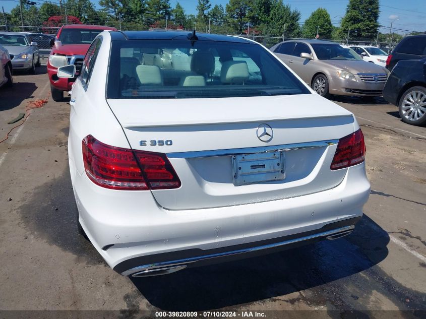 2015 Mercedes-Benz E 350 VIN: WDDHF5KB6FB124001 Lot: 39820809