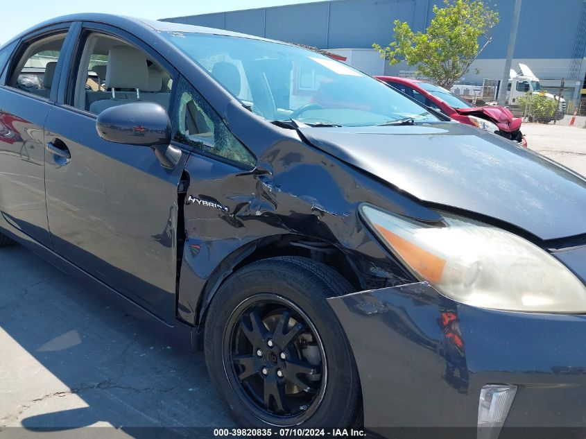 2012 Toyota Prius Three VIN: JTDKN3DU0C1493170 Lot: 39820835