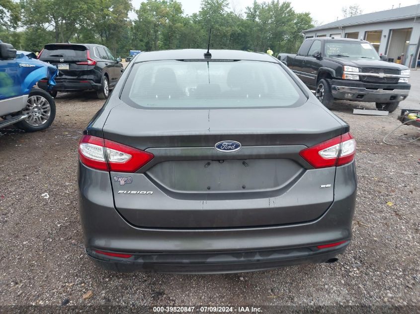 2015 Ford Fusion Se VIN: 1FA6P0H71F5110127 Lot: 39820847