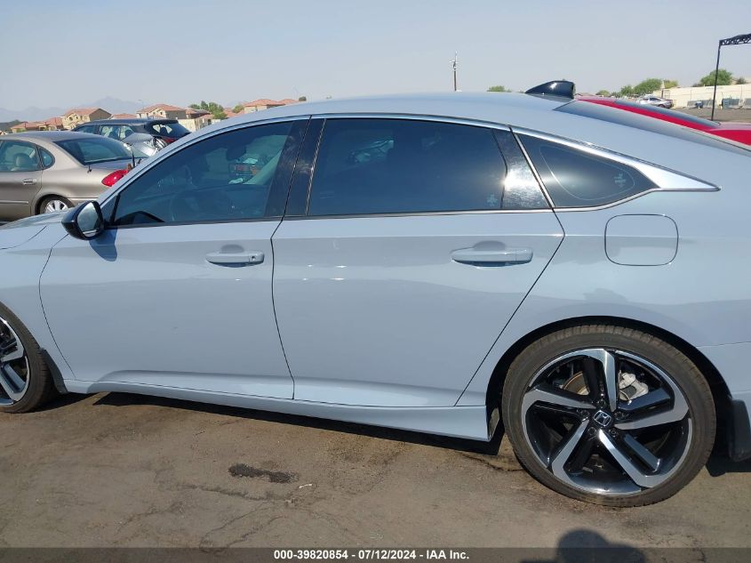 2022 Honda Accord Sport Special Edition VIN: 1HGCV1F40NA068073 Lot: 39820854